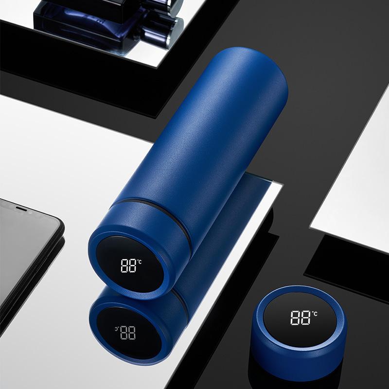 Портативная термокружка большой емкости 500 мл, вакуумные фляги, термокружка из нержавеющей стали, бутылка для воды, дорожная кружка для чая, офисная термокружка