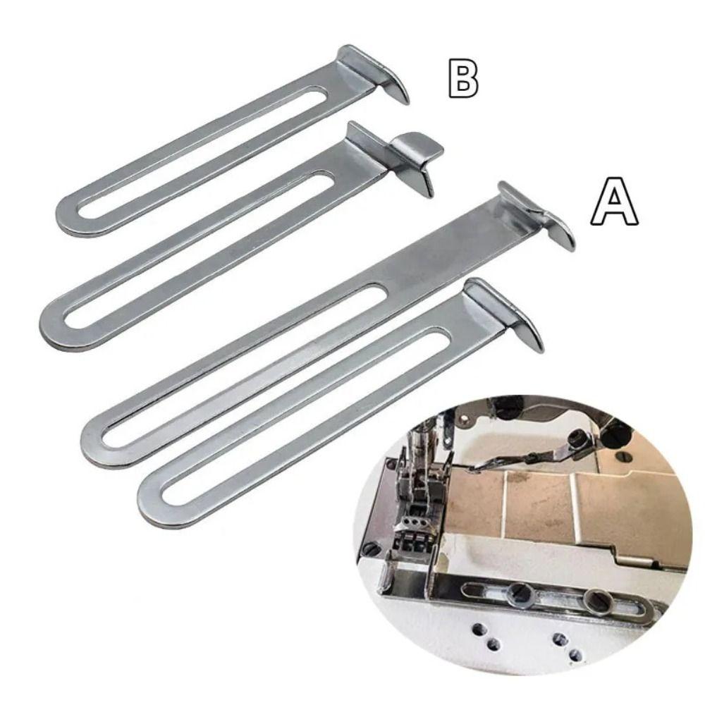 Металлическая лапка для швейной машины Трехигольная Пятиниточная Направитель шва Прижимная лапка Аксессуары для швейной машины Многофункциональная