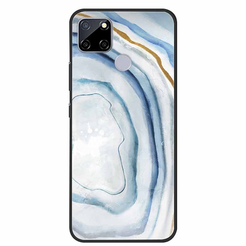 Чехол для Realme C25 Мраморный Силиконовый ТПУ Мягкий Чехол для Телефона Для OPPO Realme C25S C25 S Funda Ударопрочный Coque RMX3191 Capa