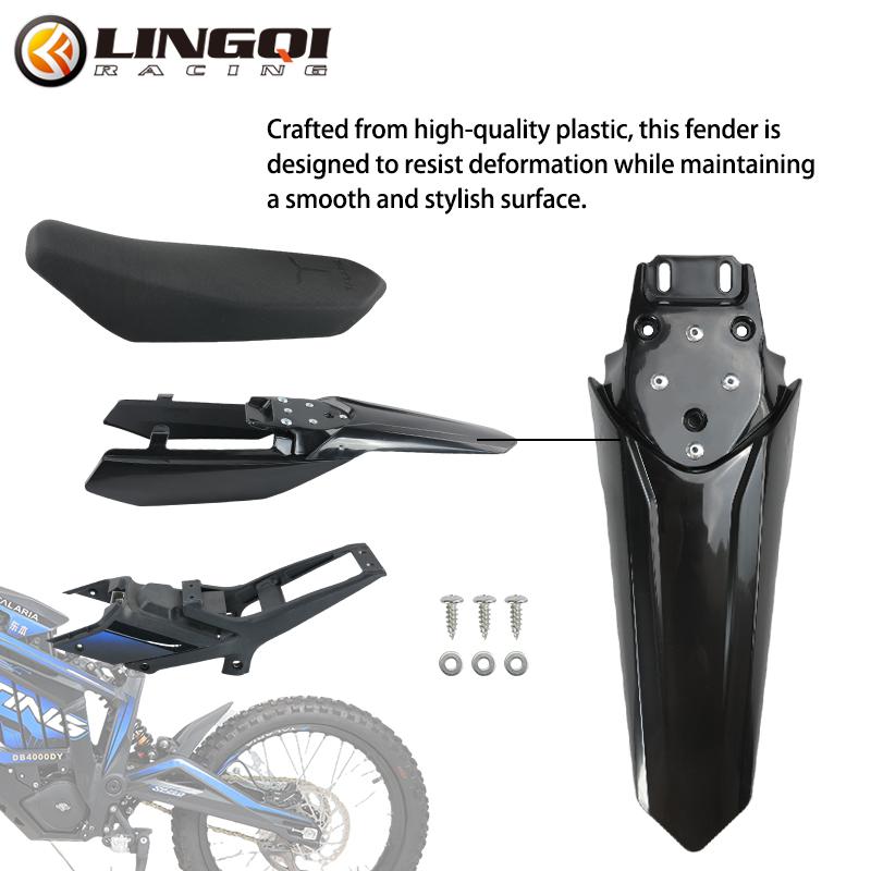 LINGQI RACING Мотоцикл Улучшение Пластиковое Заднее Крыло Грязезащита Хвоста Для Электровелосипеда Talaria Sting R MX4 MX3 MX5