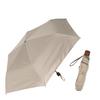 Vita Felice Folding Umbrella for Sun and Rain Umbrella for Women [VITAFELICE] (60cm Ribs/Tote Bag) Pru-30179z (Greige)
