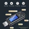 VAORLO ЖК-дисплей Bluetooth 5.0 Аудио передатчик Приемник USB 3,5 мм Стерео музыка Беспроводной адаптер 2-в-1 Plug and Play TF Card Play для наушников