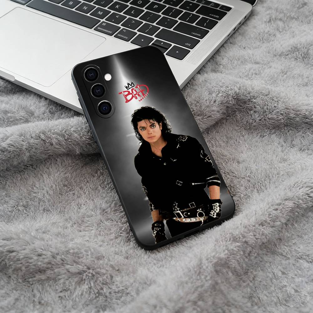 Чехол для телефона Superstar-M- Michael -Jackson для Samsung Galaxy A73,A71 A72,A70,A53,A52,A51, Мягкий силиконовый черный чехол