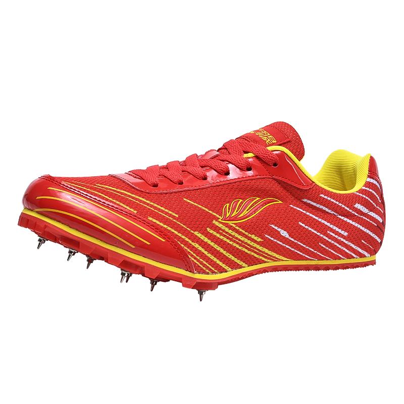 Горячие продажи Мужские и женские кроссовки для легкой атлетики с низким вырезом на шнуровке дышащие кроссовки молодежная мода ультра легкие профессиональные шипованные туфли