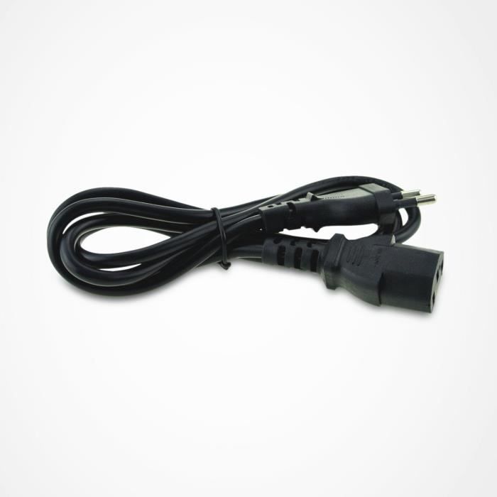 Chargeur Secteur - Microsoft - Xbox 360 Slim - Noir - Adaptateur Filaire - Remplacement