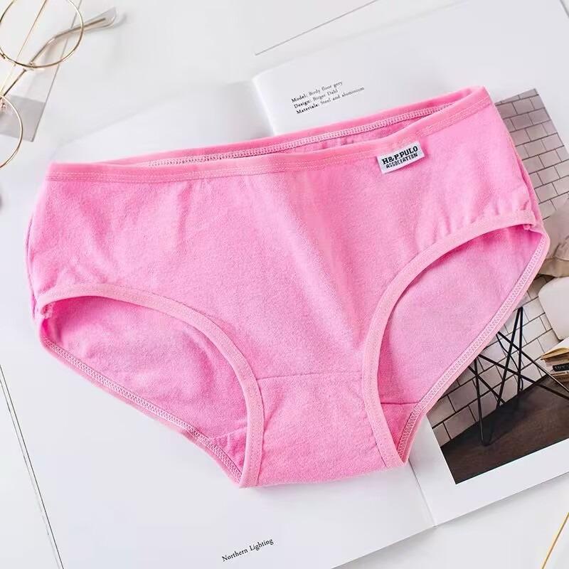 Женские хлопковые трусики-трусы для подростков и девочек, хлопковые трусы для студентов и девочек, нижнее белье