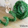 5.5M Christmas Decoration Garland Christmas Tree Ornaments Green Cane Party Supplies Home Decor