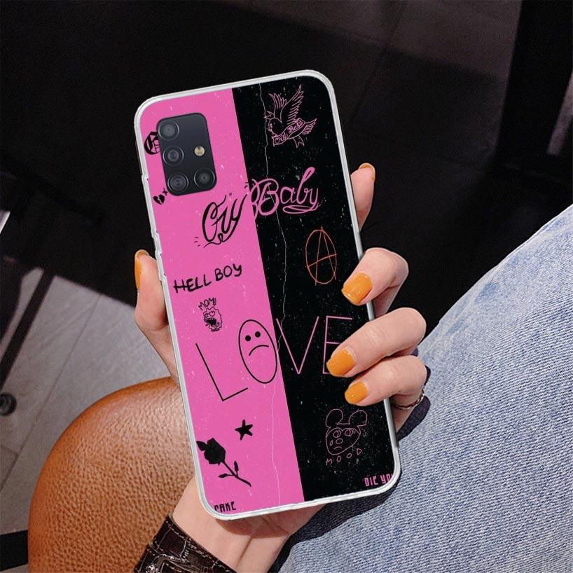 Чехол для телефона певца Lil Peep для Samsung Galaxy A52 A32 A22 A12 A51 A31 A50S A30S A20S A10S Note 20 Ultra 10 Plus S10 A72 A71 Gala
