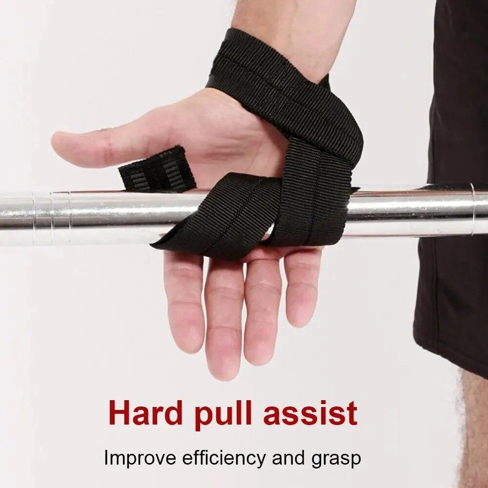 Противоскользящие ремни для поднятия тяжестей, ремни для становой тяги, для тяжелой атлетики, бодибилдинга и пауэрлифтинга, 1 пара гантелей, силовые тренировки