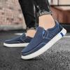 2024 Mans Loafers Shoes Flats Slippers Fabric Slip-on Men Driving Shoes Fashion Summer Style Soft Male Moccasins Lazy Boat Shoes