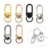 10 Pcs Swivel Lanyards Snap Hooks Key Chain Hooks Metal Lobster Claw Clasps Keychain Clips for DIY Bag Jewelry Making