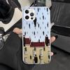 Чехол для телефона с рисунком Рене Магритта для iPhone 11 12 13 Mini 14 15 Plus 16 Pro Max 17 Air 16E 7 8 SE 17ProMax Мягкий чехол Fundas 11 12 1