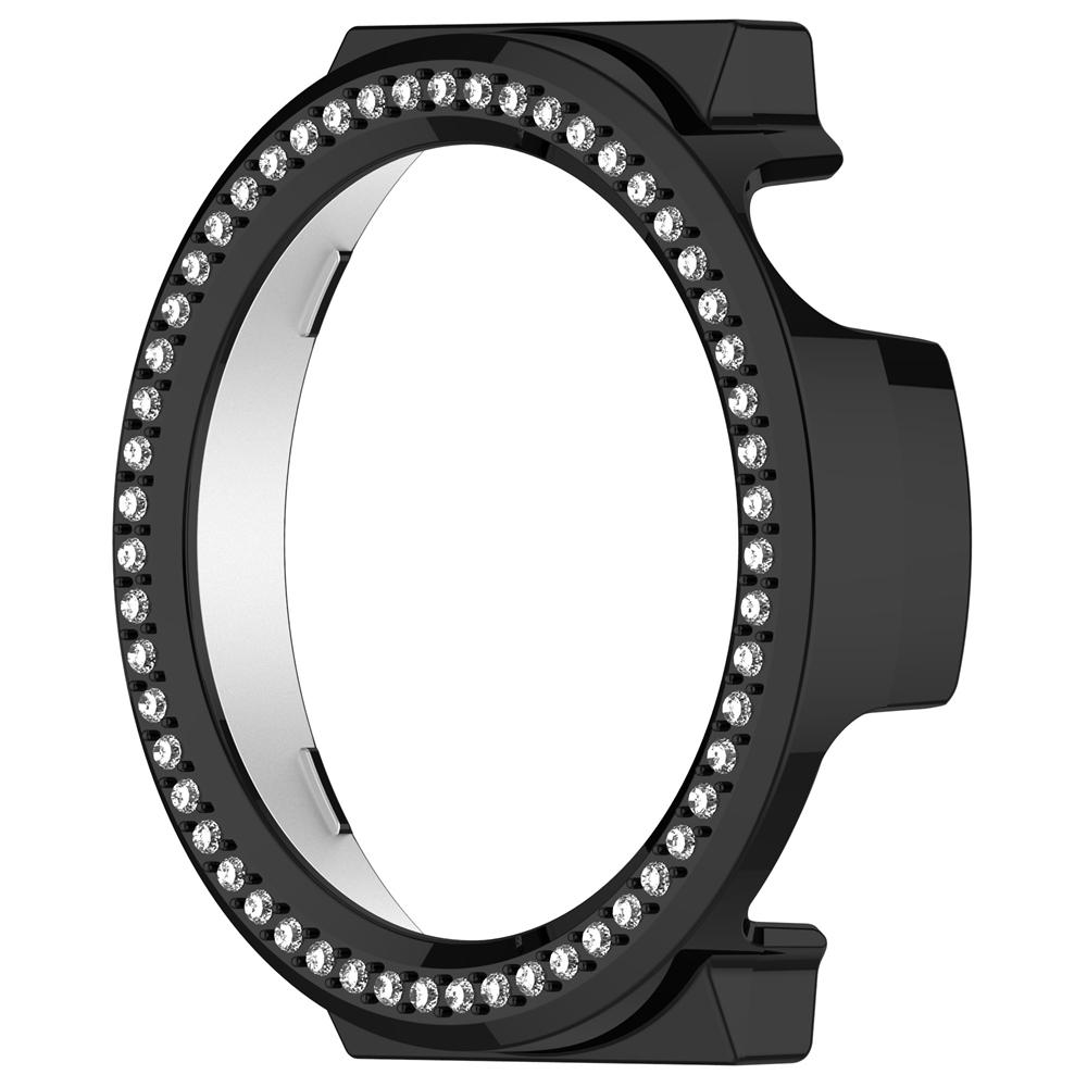 Защитный чехол-кейс для Huawei Watch GT5 Pro 42 мм из поликарбоната с инкрустированными бриллиантами, защитная рамка-бампер, корпус, аксессуары
