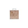 SET ALPHABET STAMPS - 1.5 CM - WOOD
