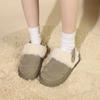 Fashion Designer New Warm Plus Velvet Women's Slippers Fashion Indoor Soft-soled Winter Casual Fluffy Fur Slipper Cotton Shoes for Women
