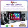 Верхний автомобильный беспроводной CarPlay для Focus Escape Fiesta Cmax Android Auto Обновление экрана Радио Мультимедийный плеер BT Навигация