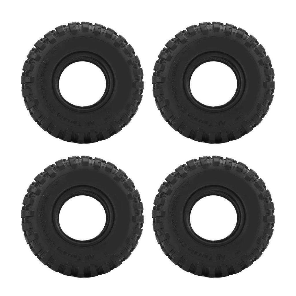 4 шт. резиновые шины для радиоуправляемых моделей 2,2 дюйма амортизирующие универсальные колеса для радиоуправляемых краулеров для автомобилей Traxxas