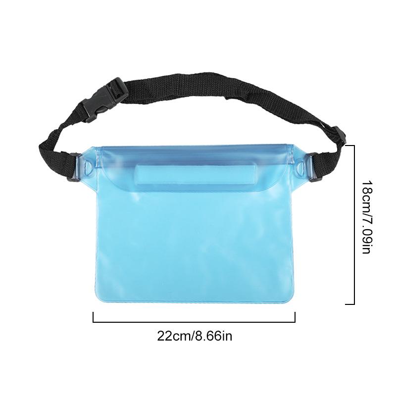 1 шт. водонепроницаемая сумка для плавания водонепроницаемый чехол для водных видов спорта поясные сумки для хранения непромокаемая поясная сумка портативная