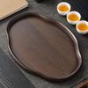 Bamboo Serving Tray Fruit Platter Tea Cup Storage Tray Multi-Purpose Snack Platter for Fruit Desserts Cheese