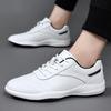 Fashion New Arrival Lace-Up Mens Sneakers Breathable Men's Walking Shoes Comfortable Men Casual Shoes Stylish Leather Skate Shoes Men