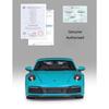 1/24 Porsche 911 Carrera 4S WELLY литой автомобиль симулятор сплава металла модель автомобиля спортивный автомобиль для детей подарок коллекция украшения