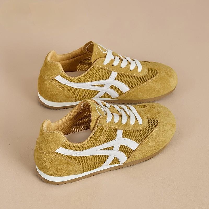 Pink Dexun Shoes Women's Shoes 2025 New Popular Spring and Summer Versatile Forrest Gump Shoes Casual Sports Breathable Mesh Board Shoes