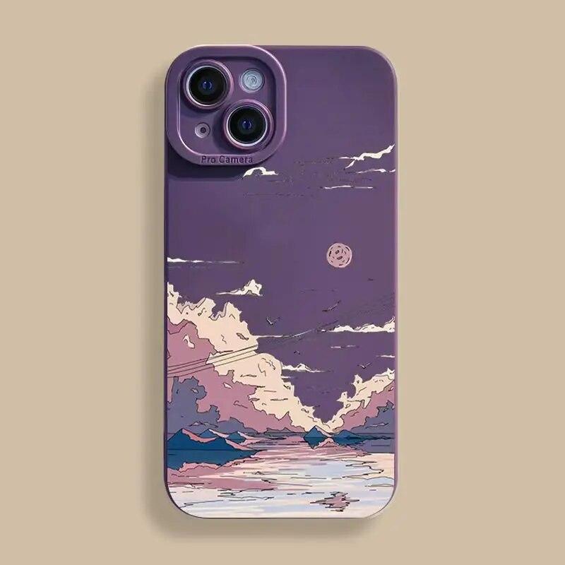 Soft Fashion Animation Lovely Phone For Iphone 14 Mini 12 XR 6 Plus 13 7 X Max Pro 6s 11 XS 8 TPU Silicone Soft Case Cover