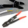 HX 10 Carbon Steel Crimper Ratchet Terminal Crimper Pliers 1.25 10mm  AWG10 6 Red Handle