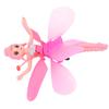 Летающие Девочки Игрушки Интеллектуальная Индукция Автоматическая Защита от Отключения Питания Летающие Куклы для Начинающих Детей Розовый