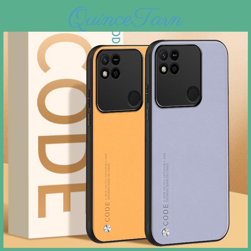 Phone Plain Pu Case Leather For Xiaomi Redmi 10 10a 10c 9c Nfc 9a 9t Matte Silicone Protection Case For Redmi Note 11s 11 Pro Shookproof Bumper Cover