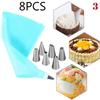 Cupcake Pastry Tips Stainless Steel Icing Piping Nozzles Cake Decorating Ice Cream Tool Baking Mold