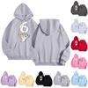 Graphic Hoodies For Women Cute Pullover Long Sleeve Preppy Sweatshirts Letter Printed Hooded Tops Fall Winter
