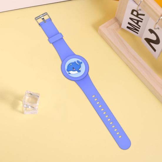 Силиконовый чехол для браслета, антипотеряющийся держатель локатора, прочный защитный чехол для ремешка часов Apple Airtag