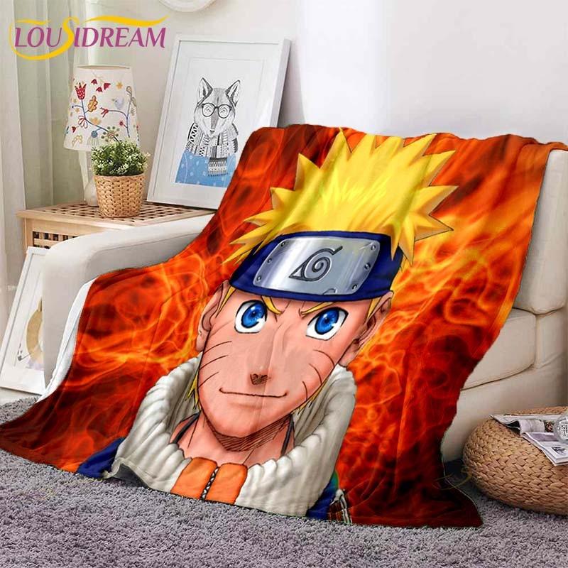 Одеяло Наруто, одеяло с рисунком Наруто, пододеяльник для дивана, дорожное постельное белье, фланелевое одеяло, покрывало