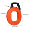 Electrical Wire Puller, 100FT Polyester Electrical Fish Tape, Fish Tape Wire Puller with High