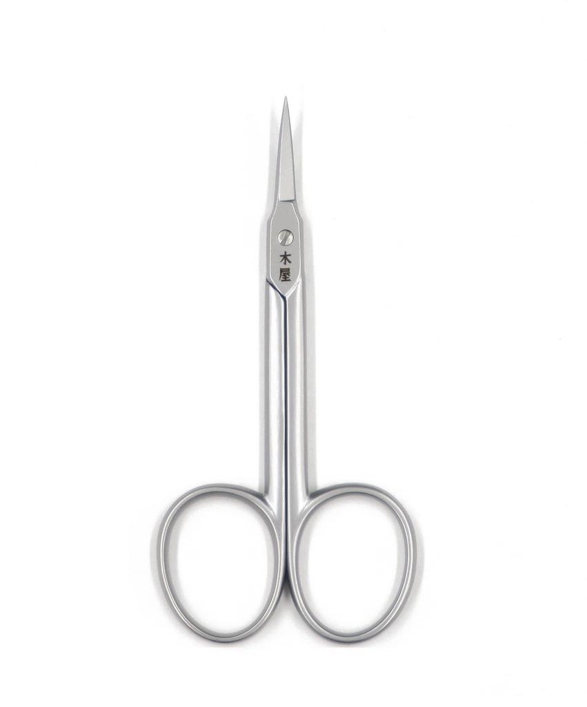 Kiya SAM Cuticle Curved Stainless Steel Scissors, Tip,