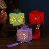 Chinese Style DIY Mid-Autumn Lantern With LED Light Handmade Lanterns   Party Decor