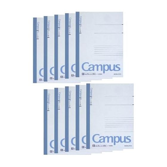 KOKUYO Note Campus Note A5 B-линовка 50 листов 10 книг набор No-105BNX10