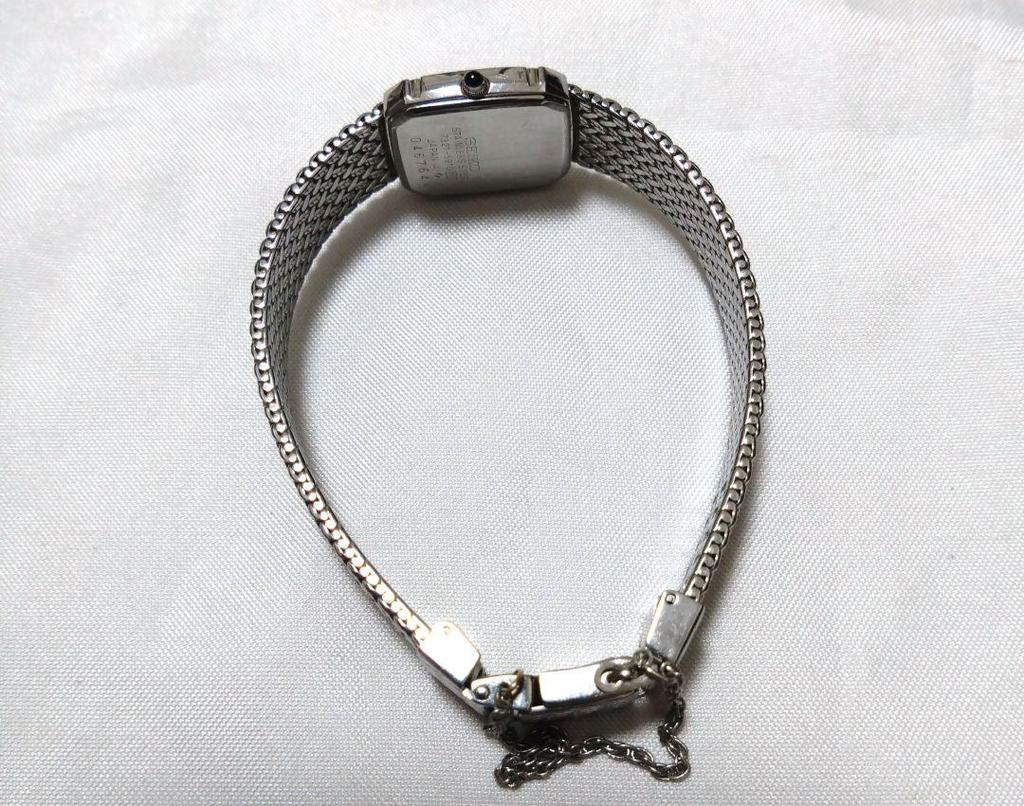 [USED] Extremely Rare SEIKO Exceline 2P Diamond Watch with Battery