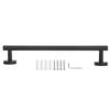 Stainless Steel Towel Bar Wall Mounted Single Towel Rack Hanger Bathroom Accessory