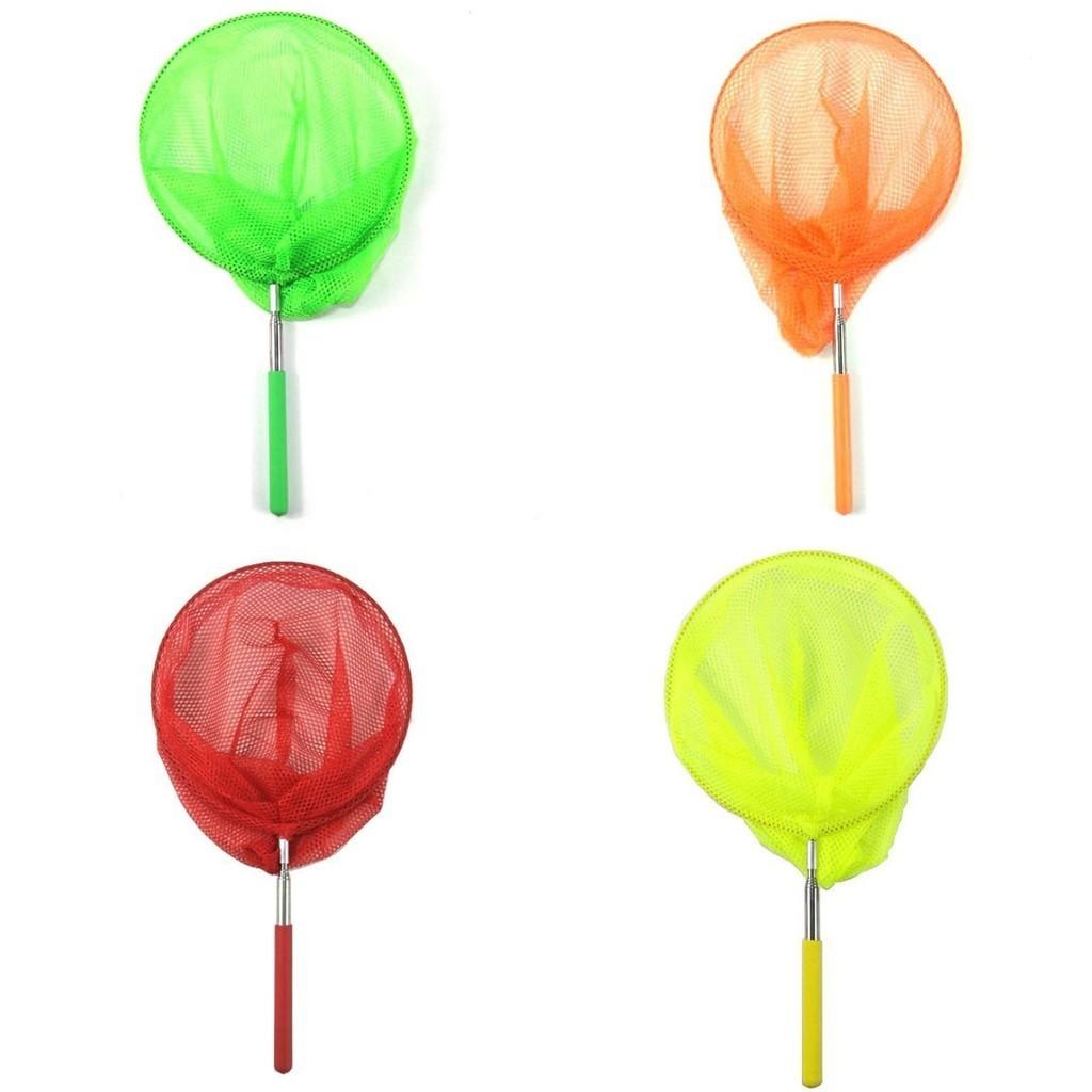 Colorful Kids Extendable Telescopic Handle Fishing Bug Butterfly Catching Net
