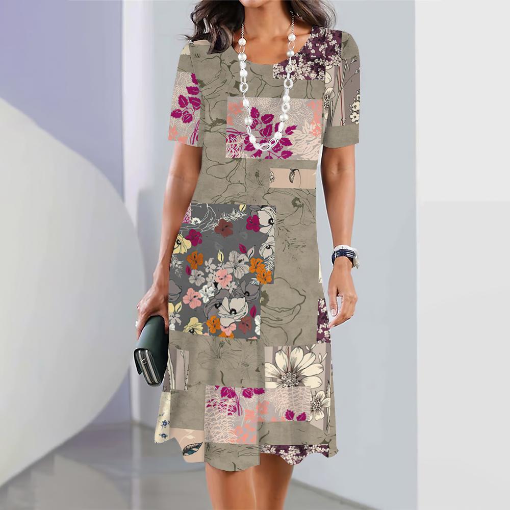 Женские элегантные платья летнее платье средней длины