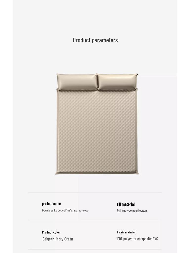 Moisture-Proof Inflatable Picnic Bed with Automatic Inflation