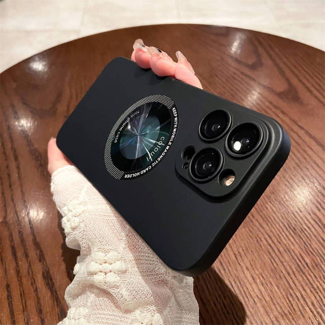 Магнитный чехол для телефона с беспроводной зарядкой для Iphone 14 13 12 Pro Max 14 Plus 14 Pro Max противоударный протектор объектива камеры жесткий чехол