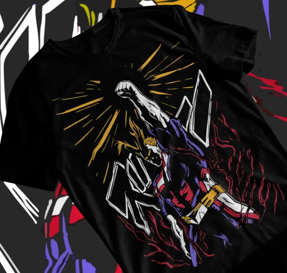 All Might Tshirt My Hero Academia Midoriya Anime T Shirt Unisex