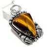 Подвеска из серебра 925 пробы с натуральным тигровым глазом, ручная работа, 2,05 дюйма, t4R54