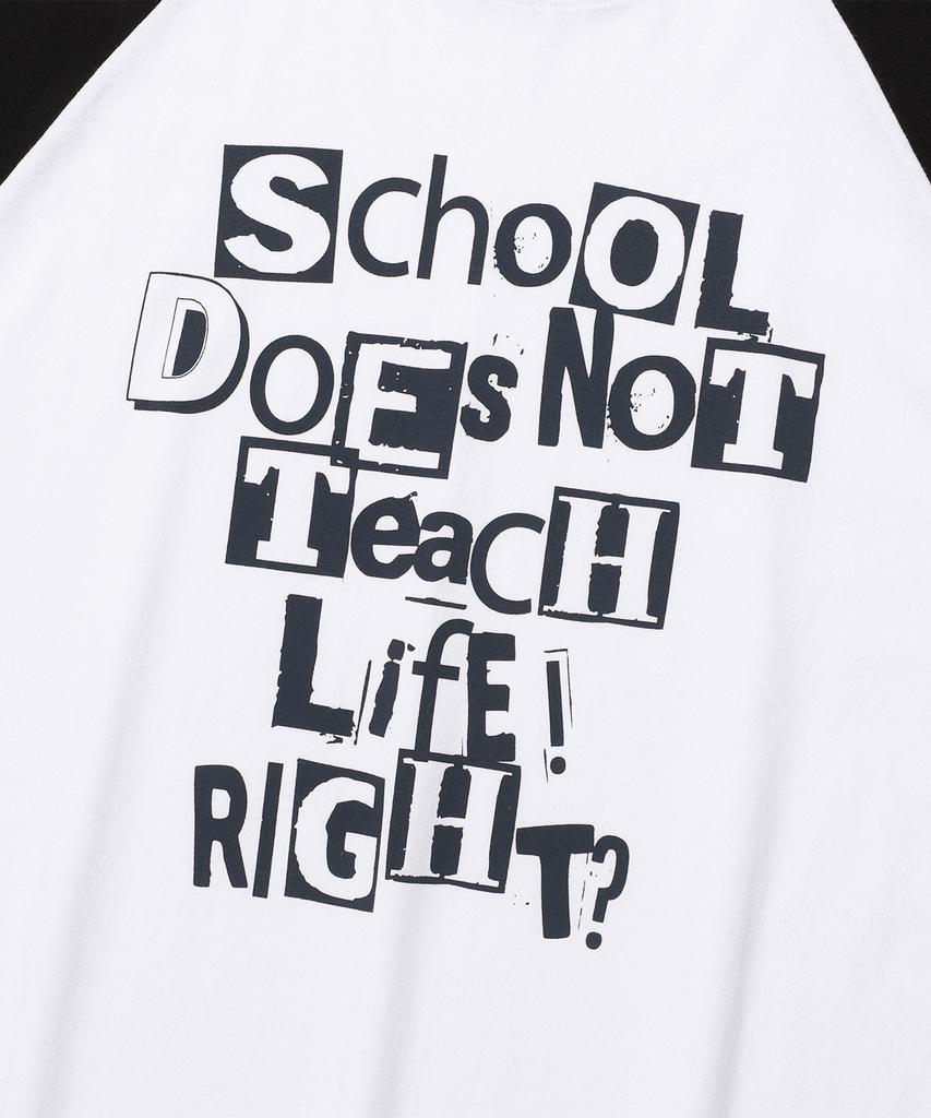 ISTKUNST Не учит реглан_Белый(Ik2Fmmt506A)