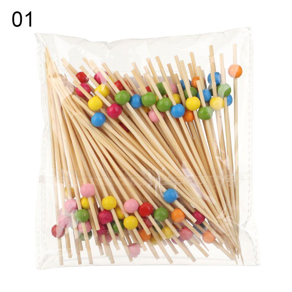 Salad Sandwich Toothpicks Handmade Toothpicks Bamboo Picks Food Fruit Cocktail Decor Fruit Sticks