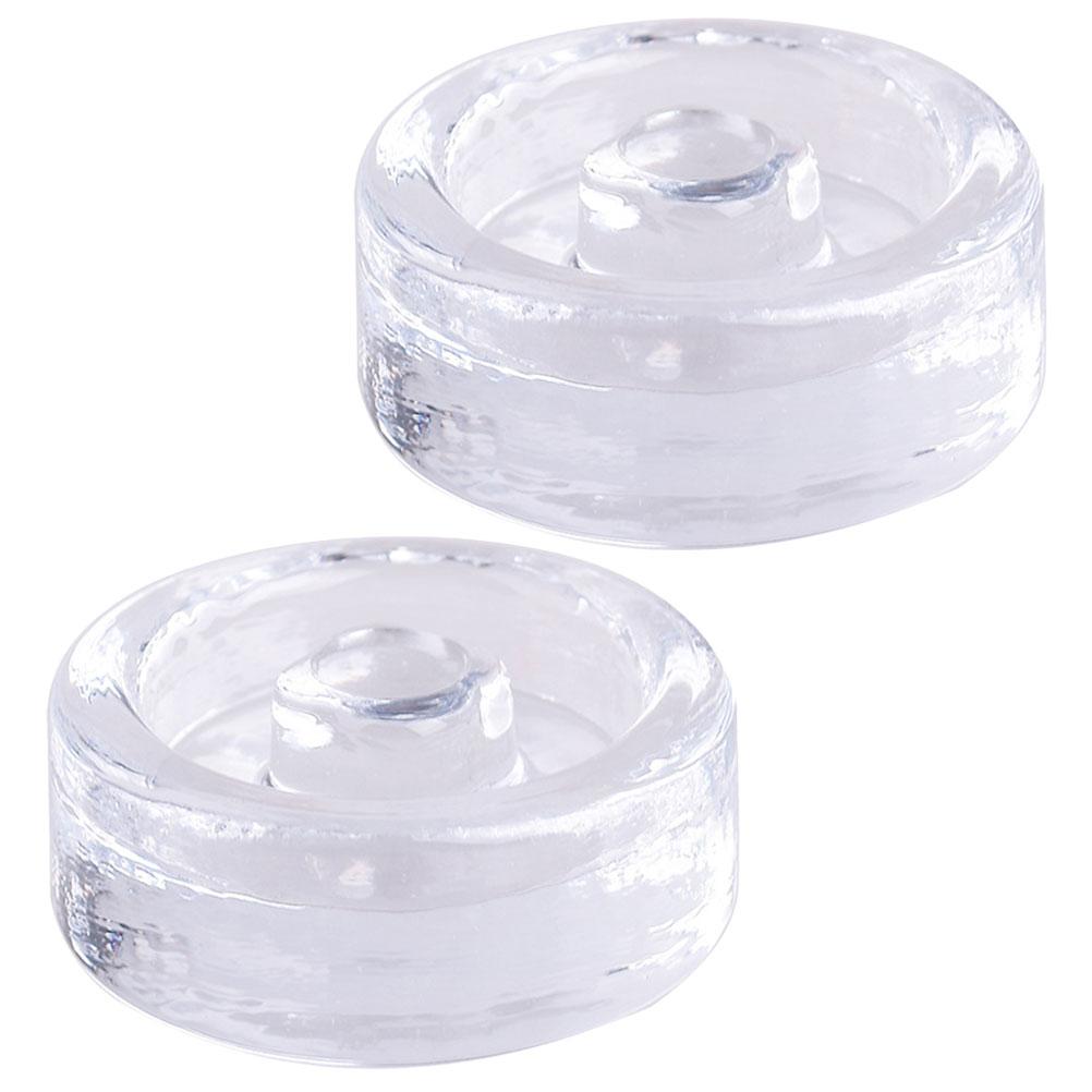 2 Pcs Pickle Jar Fermented Glass Weights Mason Jars Lids Equipment Heavy Fermenting