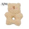 Squeaky Plush Toys for Small Dogs Stuffed Animal Dog Chew Toy, Bear Bunny Crinkle Interactive Foraging Games Pets Snuffle Toy with Center Hole